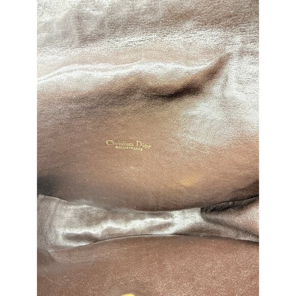 Christian Dior Monogram Trotter Flap Bag with Brown Trim*BEAUTIFUL CONDITION - Picture 13 of 14